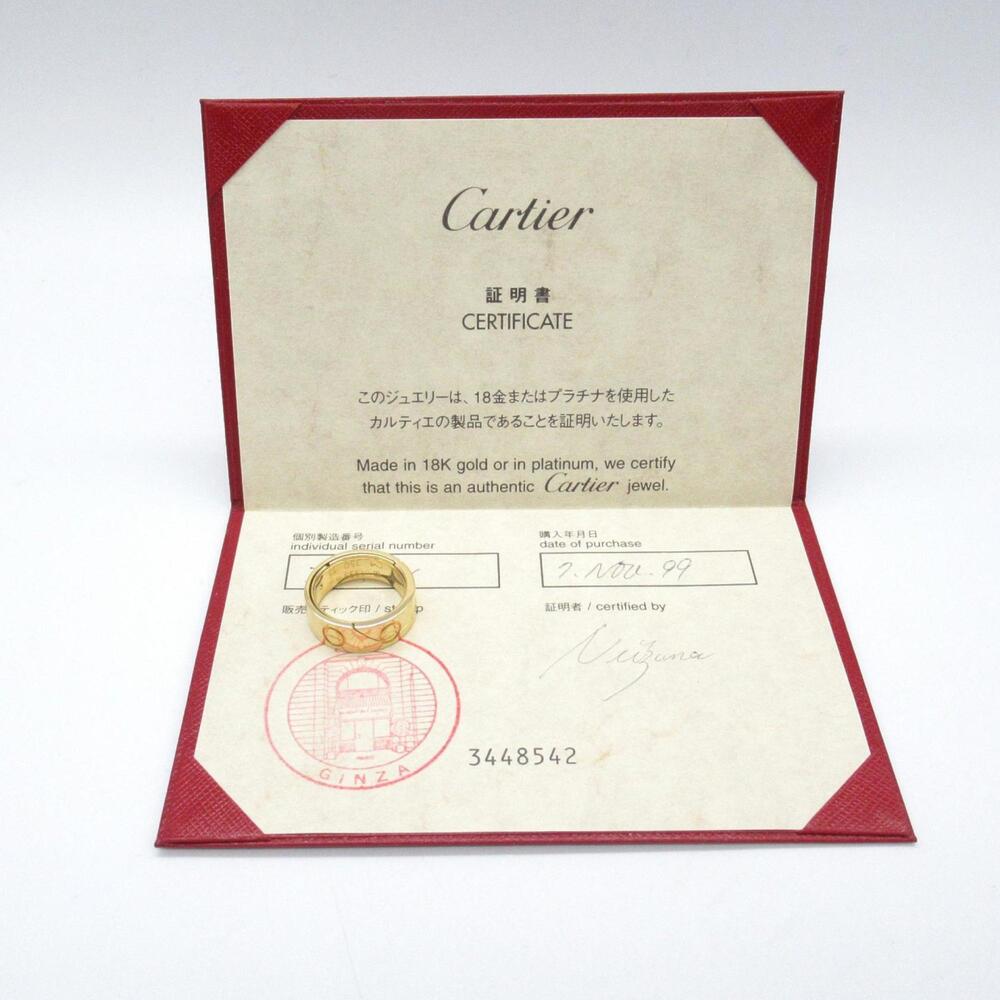 CARTIER Authentic 18k Gold Love Ring - Picture 7 of 8